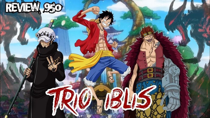 KEMUNCULAN 3 IBLIS di Wano, TITIK TERANG Pembebasan Belenggu KAIDO ( One Piece 950 First React )