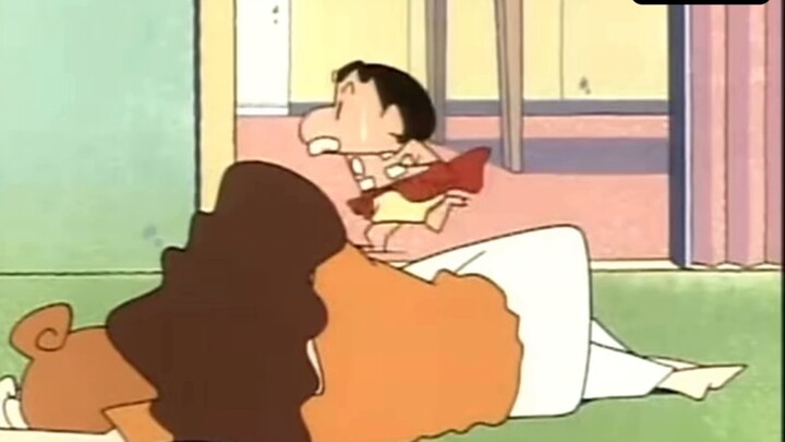 Shin-chan made himself cry in this famous scene, forgive me for not being able to stop laughing, hah