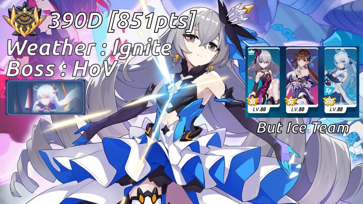 Honkai Impact 3rd Abyss (Agony : Exalted) Ice Team