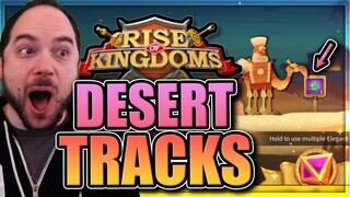 Tons of Sculptures [Desert Tracks Event] Rise of Kingdoms