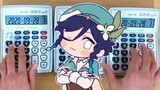Play Genshin Impact birthday party "If you suddenly think of me" with 3 calculators