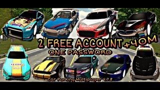 [🔴2 Free Account Giveaway#223 ] [ Rare Design ] Car Parking Multiplayer 4.7.8