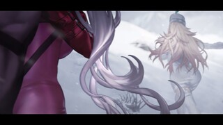 【2D image/Works display】Alice and the Ice Queen character PV