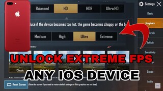 *NEW UPDATE* UNLOCK SMOOTH EXTREME FPS ON ANY IOS DEVICE | IOS GFX TOOLS [PUBGMOBILE]