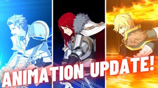 FGO - Knights of the Round Attack/Noble Phantasm Animation Update ~ Lancelot, Tristan, Gawain