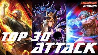 TOP 30 ATTACK Type FIGHTERS in KOF All Star | Updated TIER LIST January 2021 Global Server