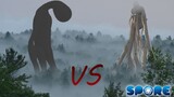 Breaking News vs Giant Shadow Monster | Horror Monsters Battles [S2E1] | SPORE