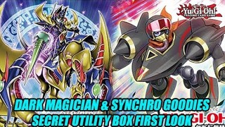 Dark Magician & Synchro Goodies! Yu-Gi-Oh! Secret Utility Box First Look!