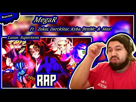 Lunas Superiores Rap (Kimetsu no Yaiba) | Los Demonios de la Noche | MegaR | Reaccion