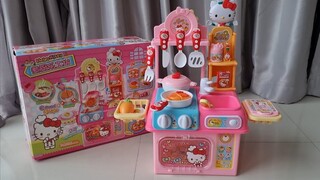 10 minutes Satisfying with Unboxing Hello kitty my dream kitchen (no music)