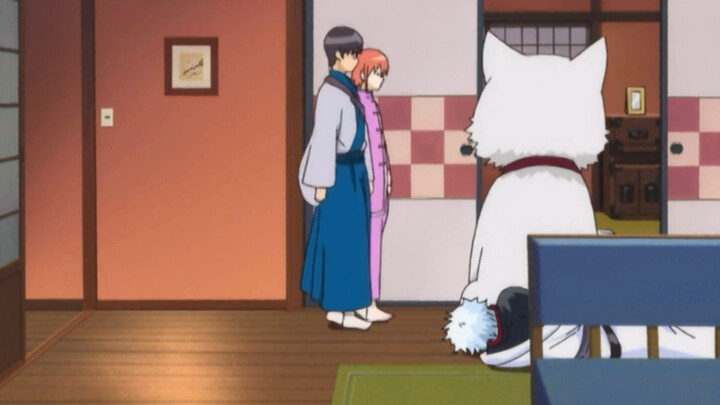 [Gintama] Ginsang dan Dingchun bertukar jiwa (hati-hati saat makan)