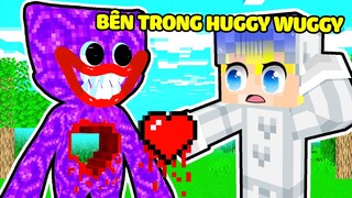 TÔ GÀ THỬ THÁCH 24H VÀO BÊN TRONG TRÁI TIM CỦA HUGGY WUGGY ĐỊA NGỤC TRONG MINECRAFT*VÀO TIM HUGGY