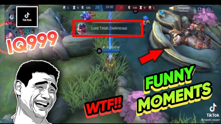 FUNNY MOMENT TIKTOK MOBILE LEGEND !!! MOMEN LUCU KOCAK ABIS - Snow MLBB