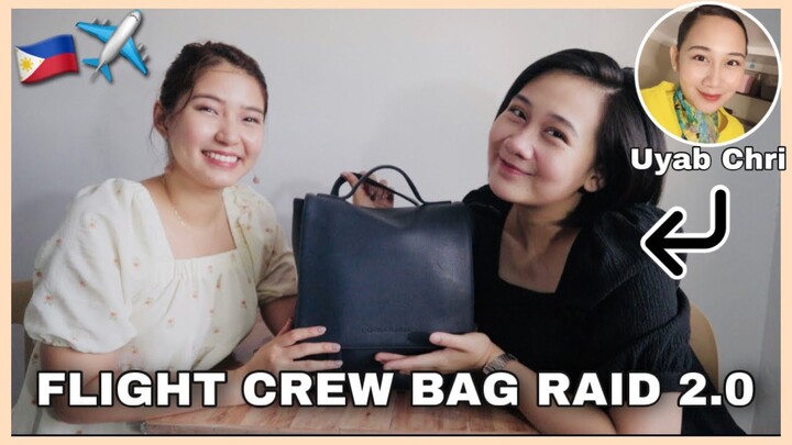 FLIGHT ATTENDANT BAG RAID 2.0 + NEW NORMAL FLIGHT REMINDERS | FA Shaine Buhat