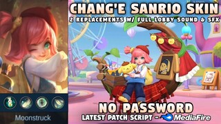 Chang'e Moon Artist Sanrio Skin Script No Password | Full Voice & HD Effects | Mobile Legends