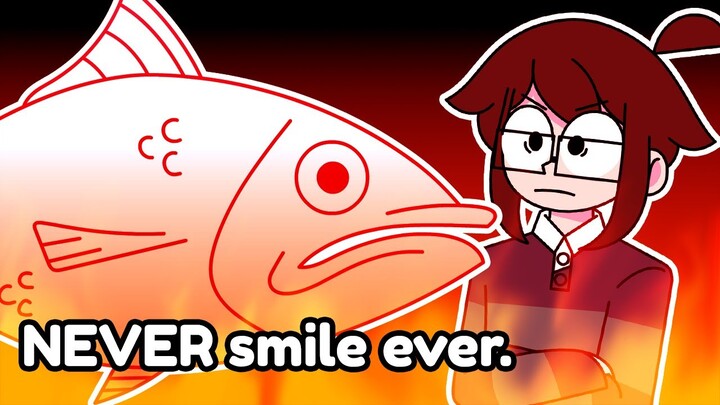 the real reason fish never smile