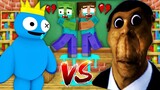 Monster School : OBUNGA FACE CHALLENGE | HORROR GAME CHALLENGE - Minecraft Animation