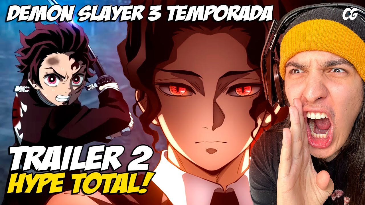 Demon Slayer: 3° temporada ganha trailer e novo pôster