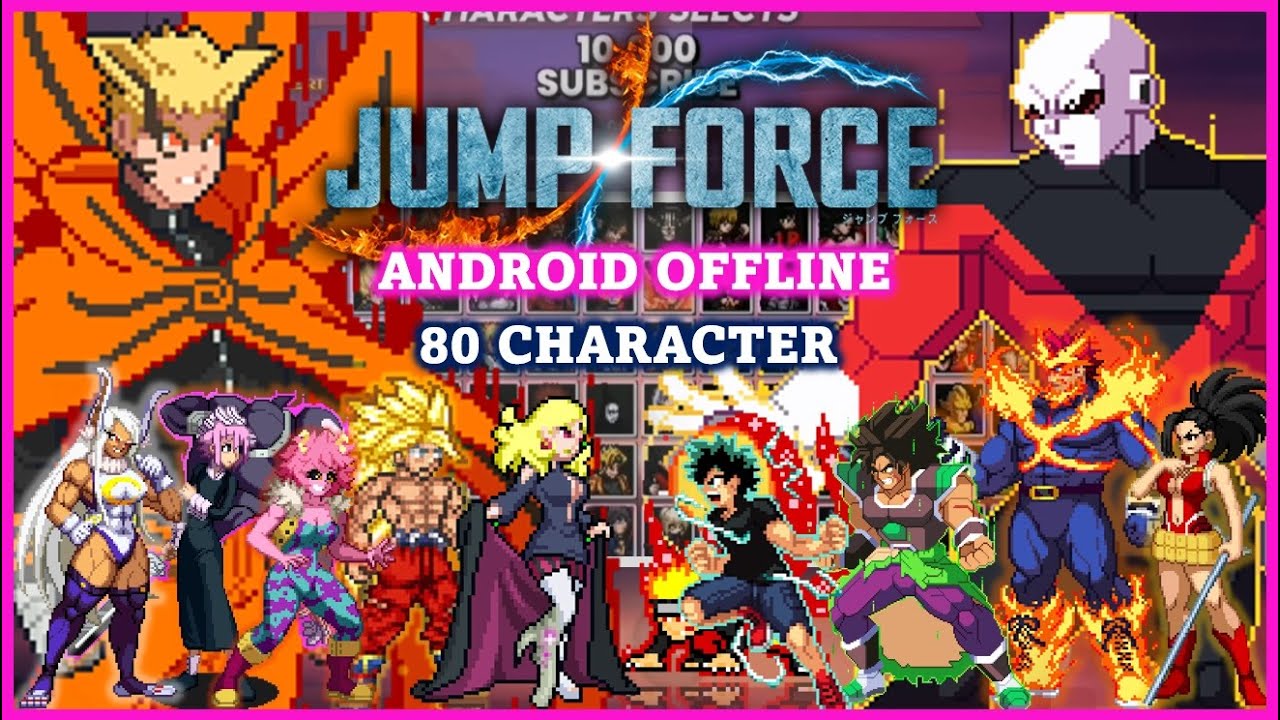 Full Game Version Jump Force Mugen Apk for Android - BiliBili