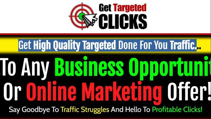 Get Targeted Clicks | Get Traffic To Your Online Business |Review