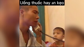 Uống thuốc hay ăn kẹo