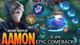 EPIC COMEBACK!! Aamon Late Game Best Build 2022 - Build Top 1 Global Aaamon - MLBB