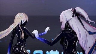 Phiên bản áo choàng không mũ của Bronya Ice Silver Wings & Rita Ice Firm Wei Gimme×Gimme MMD