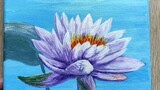 Lotus Acrylic painting on canvas