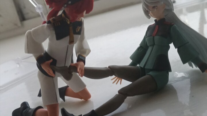 [Share] What a pair of beautiful legs Bandai Figure-rise FRS "Gundam Mercury Witch" Miori Narenbrand