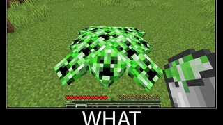 Minecraft รออะไร meme ตอนที่ 16 Creeper bucket