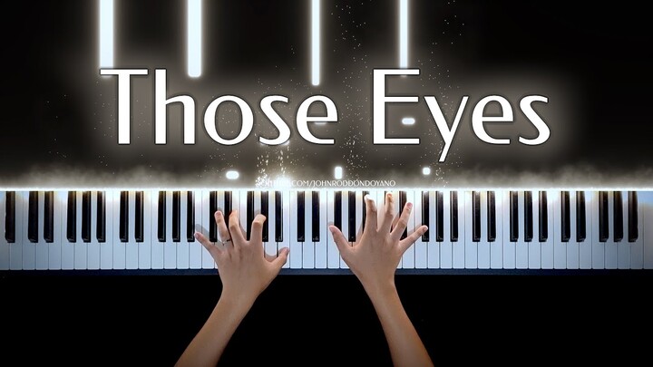 New West - Those Eyes | Piano Cover with Strings (with PIANO SHEET)