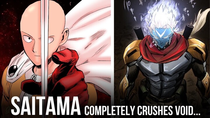 SAITAMA completely crushed empty void !! | ONE PUNCH MAN