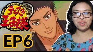 PRINCE OF TENNIS EPISODE 6 REACTION VIDEO | NANJIROH ECHIZEN