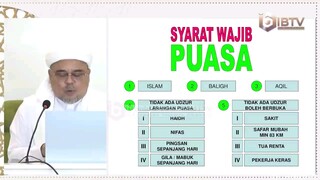 LENGKAP  FIQIH DAN SYARIAT PUASA BERSAMA HABIB RIZIEQ SYIHAB