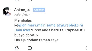 Nemu chat ginian di video kak cookies