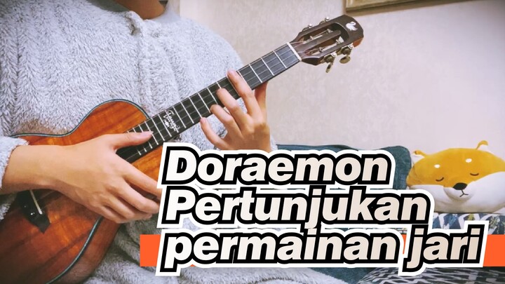 Doraemon|[Ukulele]Pertunjukan permainan jari：Latihan skala kromatik