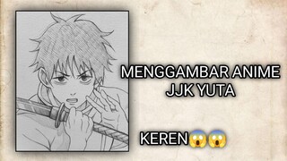 LINE ART GAMBAR | ANIME JJK YUTA😱😱