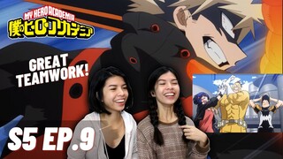 "FLY BAKUGO!! FLY!!" | My Hero Academia S5 Ep. 9 | tiff and stiff