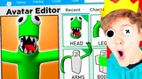 Making *GREEN* RAINBOW FRIENDS A ROBLOX ACCOUNT!? (iPHONE 14 GOT HACKED!)