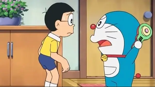 Cho Nobita mượn bảo bối DOremon HỐi ko kịp