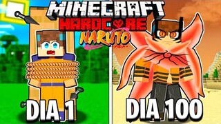 SOBREVIVI 100 Dias no mundo de NARUTO no MINECRAFT! *Parte 2*