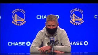 Steve Kerr on Kuminga to start tonight in Draymonds absence