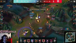 Tâm điểm trận đấu giữa TES và WBG phần 8 #game #LOL
