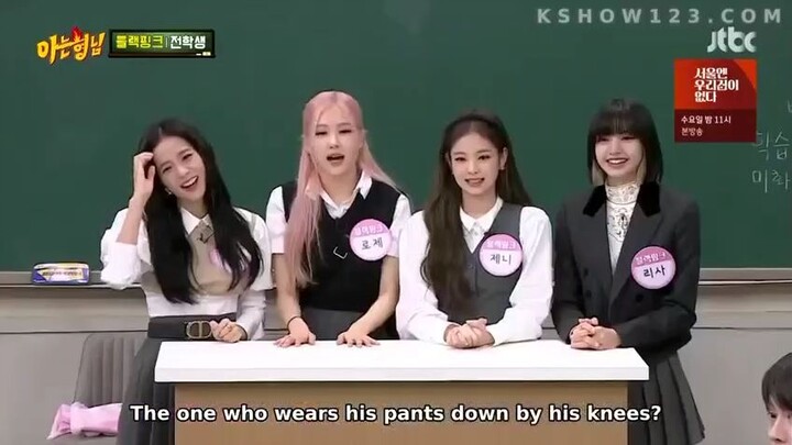 Knowing Bros Ep 251 BLACKPINK ENGSUB part 1