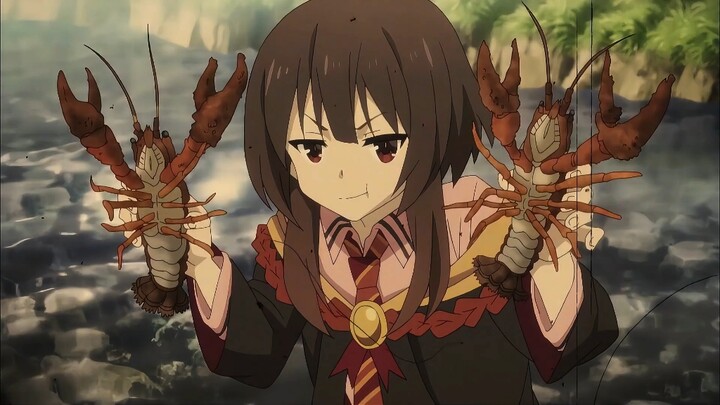 Melihat masa lalu Youyou dan Huihui, Kazuma dan dua lainnya tercengang