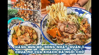 BÚN BÒ Hoàng Sa "đông nhất" quận 3, top mỡ đỉnh của chóp | Địa điểm ăn uống