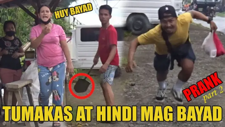 Escaping Without Giving Money Prank | Philippines | Part 2 | Hinabol na talaga ako.