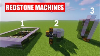 3 Redstone Machine That You Need in Minecraft 1.17