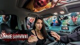 Zombie Escape POV - Crush Rescue Fit || ROX 這男人太狠 面對活屍 一次救四個可愛女僕  ( The Walking Dead - Zombieland )