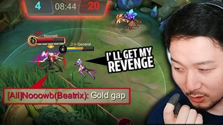 Gosu General met same enemies who trash talked last game | Mobile Legends Melisa